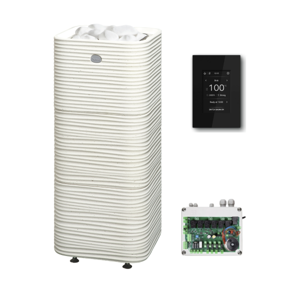 Elektrinė pirties krosnelė TULIKIVI HUURRE 6,8 kW Tulikivi Local (su SS1630 kontaktorių bloku), Tulikivi elektrinės pirties krosnelės