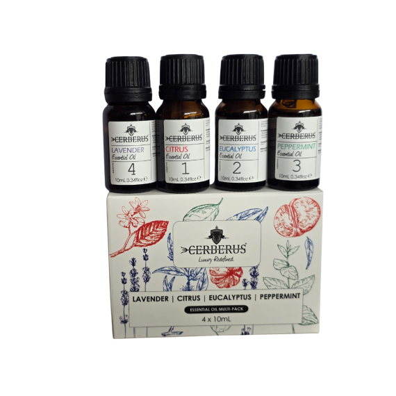 Eterinių aliejų rinkinys saunai 4x10ml, Pirties kvapai - Kokybiška įranga ir ekspertų pagalba pirties statybai