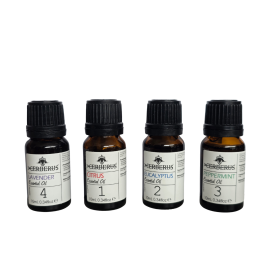 Eterinių aliejų rinkinys saunai 4x10ml