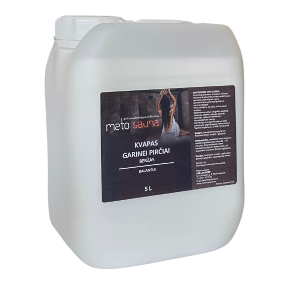 Garinės pirties kvapas Beržas 5 l, Garinės pirties kvapai