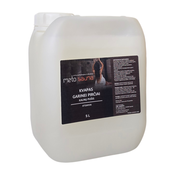 Garinės pirties kvapas Kalnų Pušis 5 l, Garinės pirties kvapai