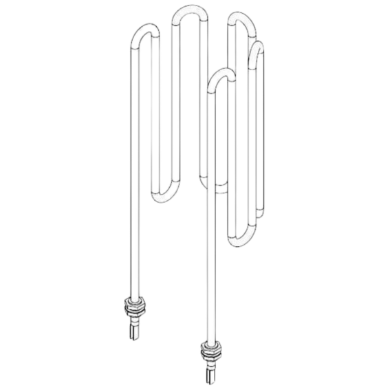 Kaitinimo elementas TULIKIVI 2,0 kW SS1135, Tulikivi atsarginės dalys