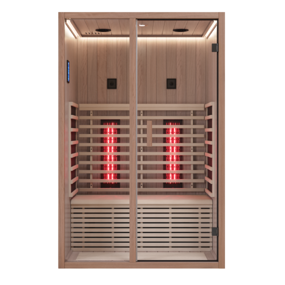 Infraraudonųjų spindulių kabina HARVIA ONNI SIENNA DUO, Infra pirties kabinos - Profesionalūs pirties įrengimo sprendimai jūsų namams