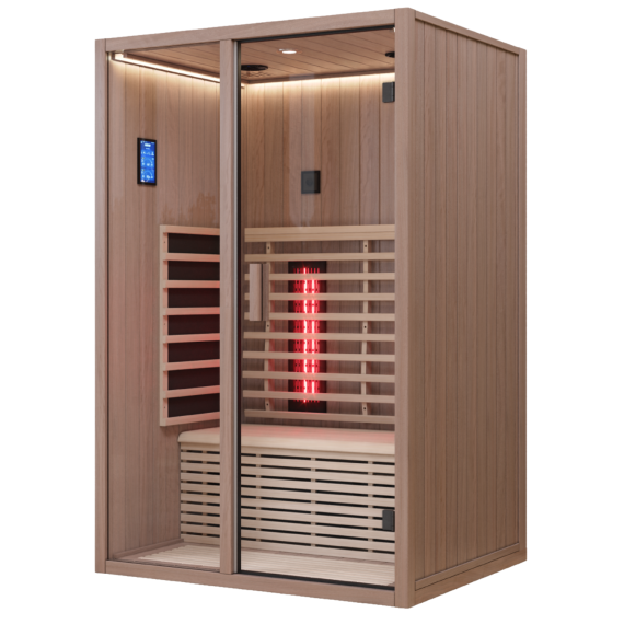 Infraraudonųjų spindulių kabina HARVIA ONNI SIENNA DUO, Infra pirties kabinos