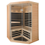 Infraraudonųjų spindulių kabina TYLO T870H 1600W<br>Juoda