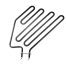 Kaitinimo elementas HUUM DROP 2,0 kW, Huum atsarginės dalys