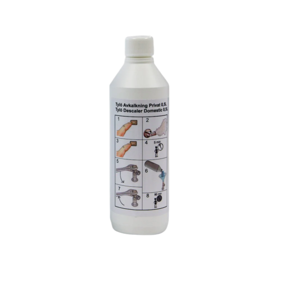 Kalkių šalinimo priemonė garo generatoriams 0.5 l, Garo generatorių priežiūros priemonės