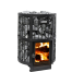 Malkinė pirties krosnelė HARVIA LEGEND 240 GREENFLAME BLACK, Malkinės pirties krosnelės su vidine pakura