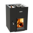 Malkinė pirties krosnelė HARVIA LINEAR 22 GREENFLAME LS BLACK, Malkinės pirties krosnelės su vandens talpa