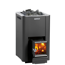 Malkinė pirties krosnelė HARVIA PRO 20 SL BIMSCHV2 BLACK