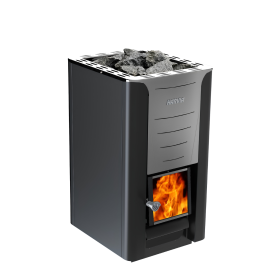 Malkinė pirties krosnelė HARVIA PRO 26 BLACK