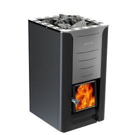 Malkinė pirties krosnelė HARVIA PRO 36 BLACK
