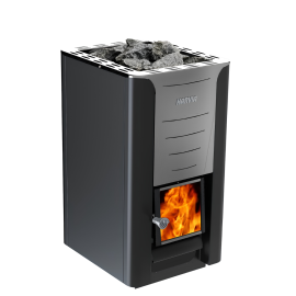 Malkinė pirties krosnelė HARVIA PRO 36 BLACK