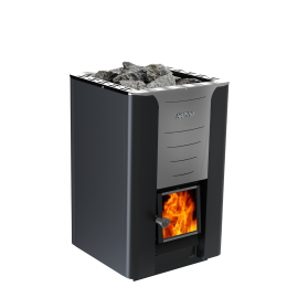 Malkinė pirties krosnelė HARVIA PRO 36 BLACK