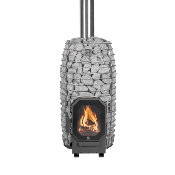 Malkinė pirties krosnelė HUUM FLOW MINI, Malkinės pirties krosnelės su vidine pakura