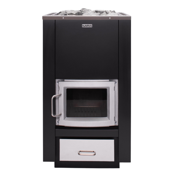 Malkinė pirties krosnelė NARVI 30, Malkinės pirties krosnelės su vidine pakura - Profesionalūs pirties įrengimo sprendimai jūsų namams