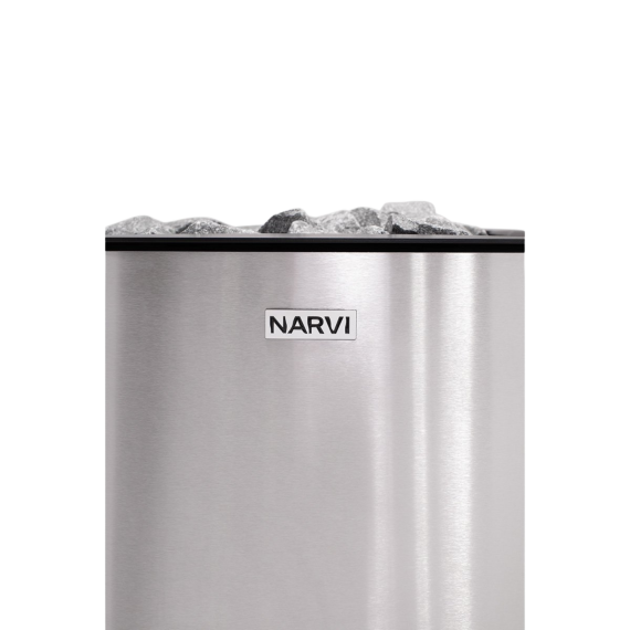 Malkinė pirties krosnelė NARVI NC 16 Stainless, Malkinės pirties krosnelės su vidine pakura - Aukštos kokybės sprendimai ilgaamžei pirčiai