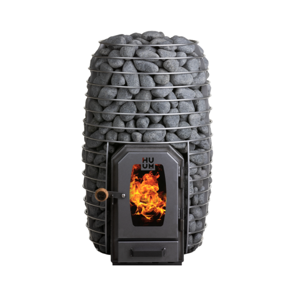 Malkinė pirties krosnelė HUUM HIVE WOOD  13, Malkinės pirties krosnelės su vidine pakura