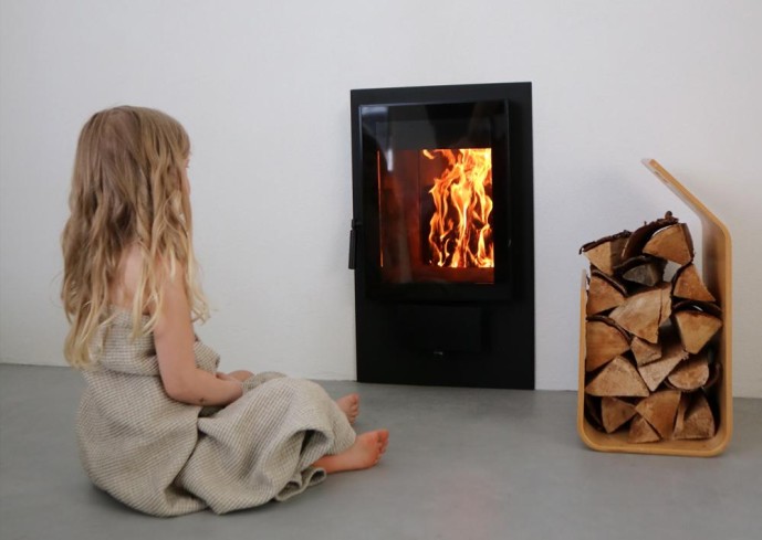 Malkinė pirties krosnelė IKI-KIVI SL <br>Iš kairės