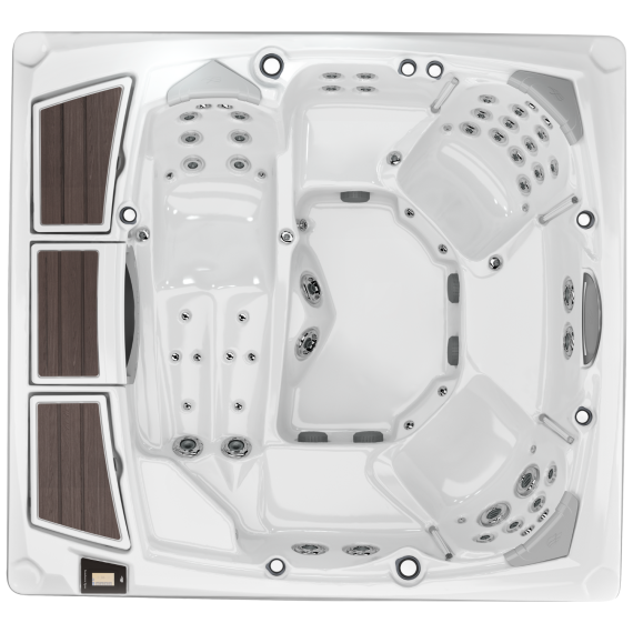 Masažinis baseinas Sundance Spa CLAREMONT 980™ Series Mohagony<br>Celestite