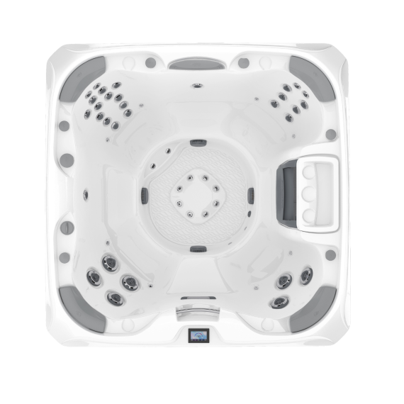 Masažinis baseinas Sundance Spa VISTAMAR 880™ Series Flint Gray<br>Celestite
