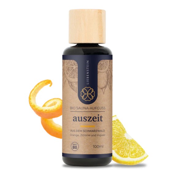 Organiniai eteriniai aliejai Sauna Infusion <br>Apelsinas;Citrina;Imbieras