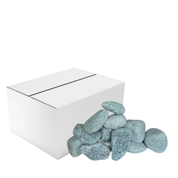 Pirties akmenys žadeitas šlifuotas 10kg, 5 - 9 cm, Pirties akmenys