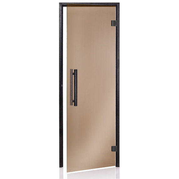 Pirties durys AD BLACK 7 x 190<br>Skaidri