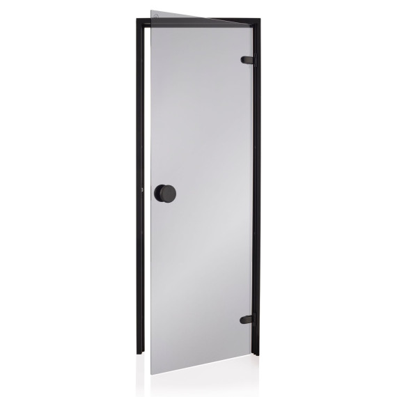Pirties durys AD RAISER BLACK 7 x 190<br>Skaidri