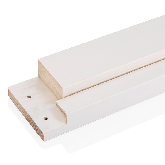 Pirties durys AD WHITE 7 x 190 Skaidri, Saunos durys - Kokybiška įranga ir ekspertų pagalba pirties statybai