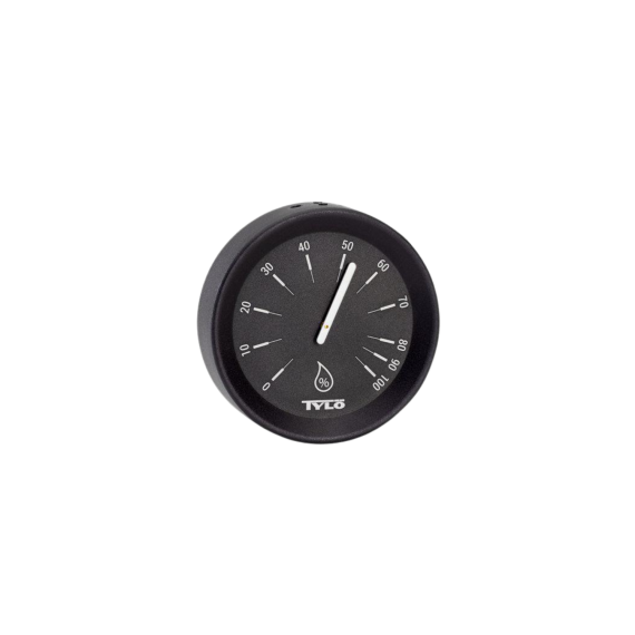 Pirties higrometras TYLO Brilliant juodas, Pirties termometrai, higrometrai