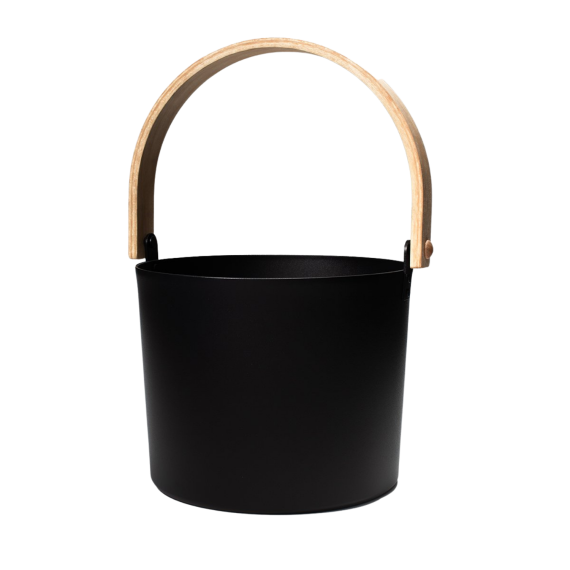 Pirties kibiras NARVI juodas, Pirties kubiliukai, kibirai, samčiai