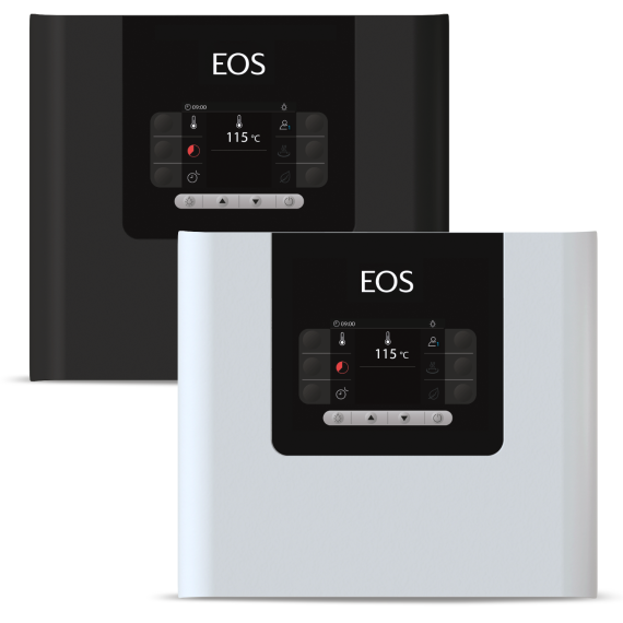 Pirties krosnelės valdymo pultas EOS COMPACT DP 10,0 kW<br>Compact Arktinė balta
