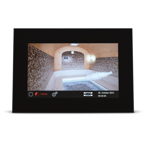 Pirties krosnelės valdymo pultas EOS EMOTOUCH 3 HAMMAM 9,0 kW<br>EmoTouch 3 Balta