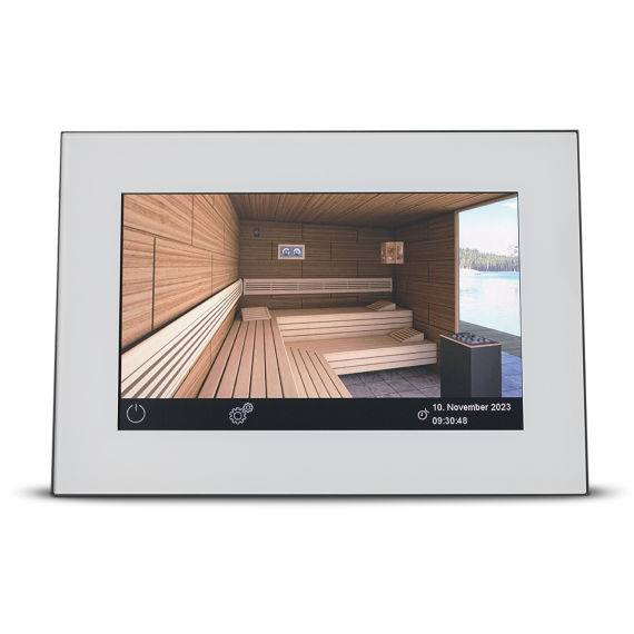 Pirties krosnelės valdymo pultas EOS EMOTOUCH 3 SAUNA 9,0 kW<br>EmoTouch 3 Balta