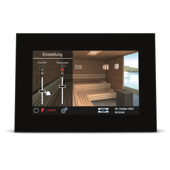 Pirties krosnelės valdymo pultas EOS EMOTOUCH 3 SAUNA 9,0 kW<br>EmoTouch 3 Balta