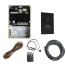 Pirties krosnelės valdymo pultas UKU GLASS BLACK Wi-Fi <br>18,0 kW