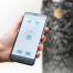 Pirties krosnelės valdymo pultas UKU GLASS BLACK Wi-Fi <br>18,0 kW