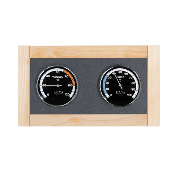 Termometras su higrometru EOS  Klevas, Pirties termometrai, higrometrai