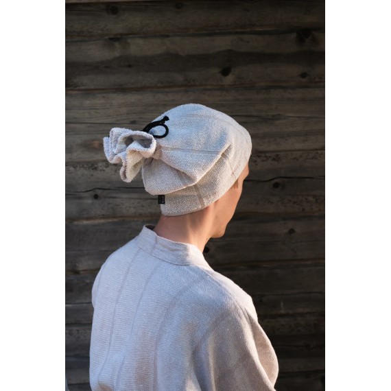 Pirties kepurė TUPAS  Balta/Kreminė, Pirties kepurės
