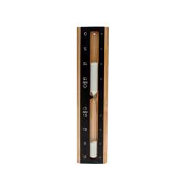 Pirties smėlio laikrodis NARVI juodas