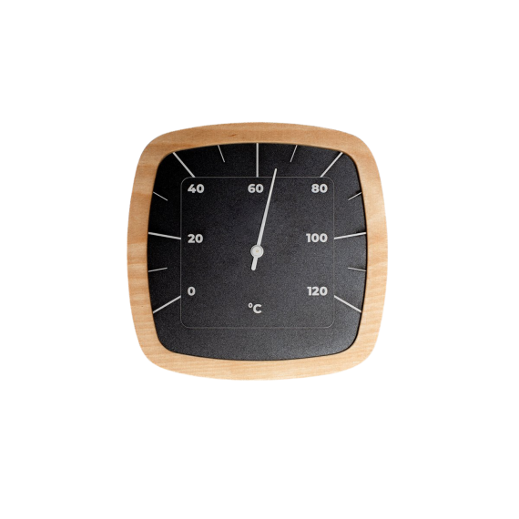 Pirties termometras NARVI juodas, Pirties termometrai, higrometrai