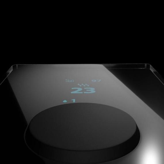 Pirties valdymo pultas HUUM UKU 4.2 WIFI GLASS Black, Krosnelių be garo valdymo pultai - Kokybiška įranga ir ekspertų pagalba pirties statybai