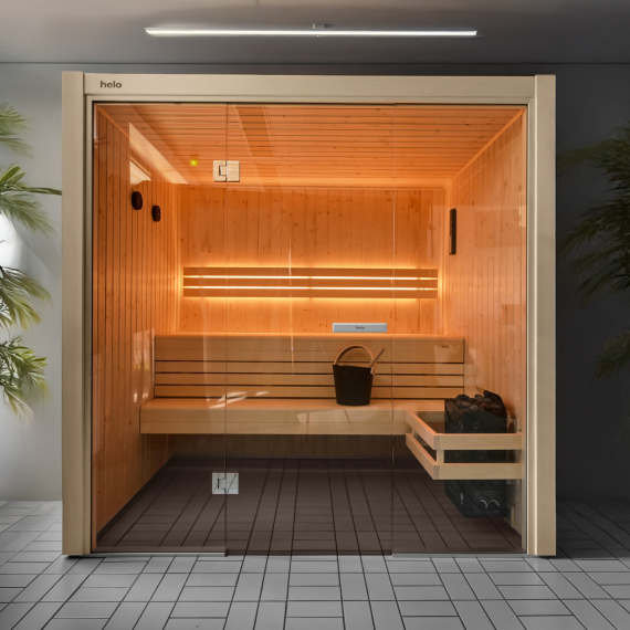Saunos kabina HELO HANKO XL Be krosnelės, Saunos kabinos - Kokybiška įranga ir ekspertų pagalba pirties statybai