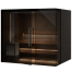 Saunos kabina TYLO REFLECTION GLASS CORNER RIB RIGHT 180x180<br>Alksnis