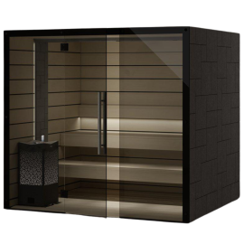 Saunos kabina TYLO REFLECTION GLASS FRONT WIDE