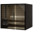 Saunos kabina TYLO REFLECTION GLASS FRONT WIDE 180x180<br>Drebulė