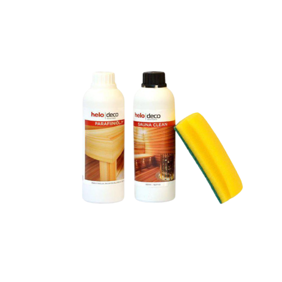 Saunos priežiūros rinkinys, Saunos įranga